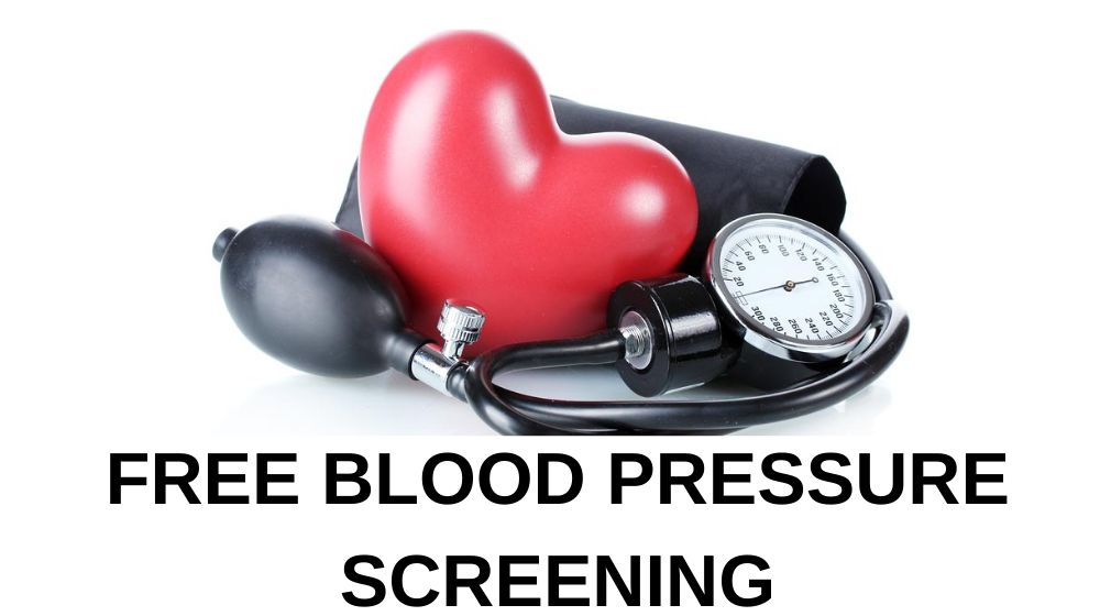 Free blood pressure screening St. John the Baptist Covington WA