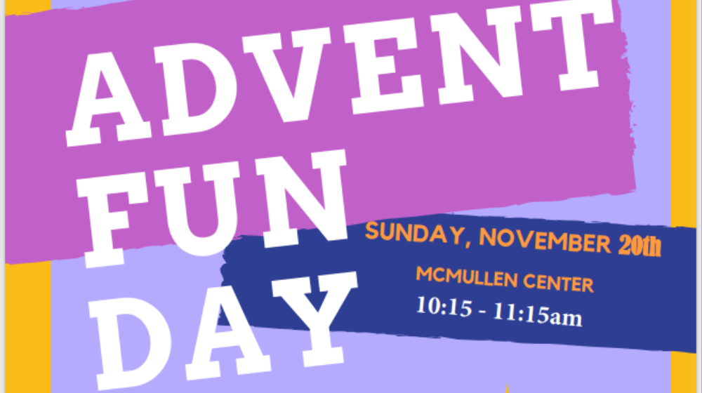 Advent Fun Day St. John the Baptist - Covington WA